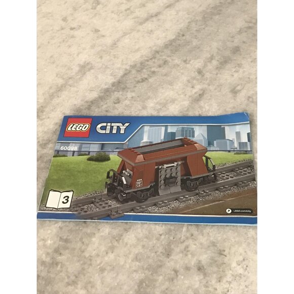 LEGO City 60098 Heavy-Haul Train Instruction Manual Booklet 3 Only Original - Picture 1 of 3